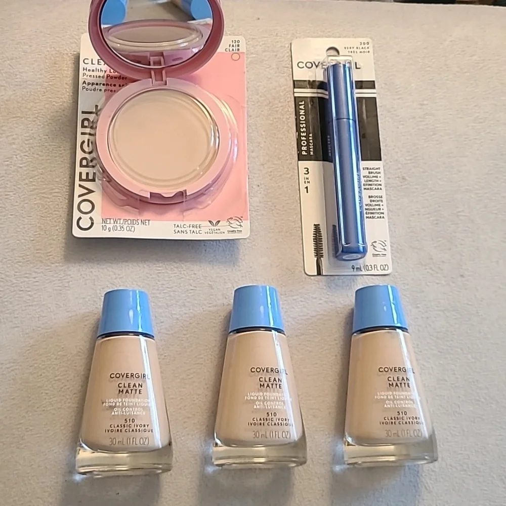 COVERGIRL MAKEUP BUNDLE OF 5 ITEMS